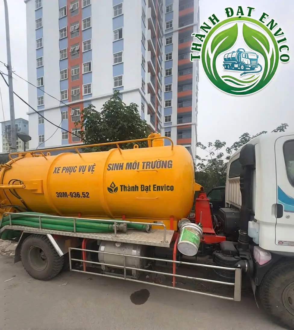 Hút bể phốt Thành Đạt Envico