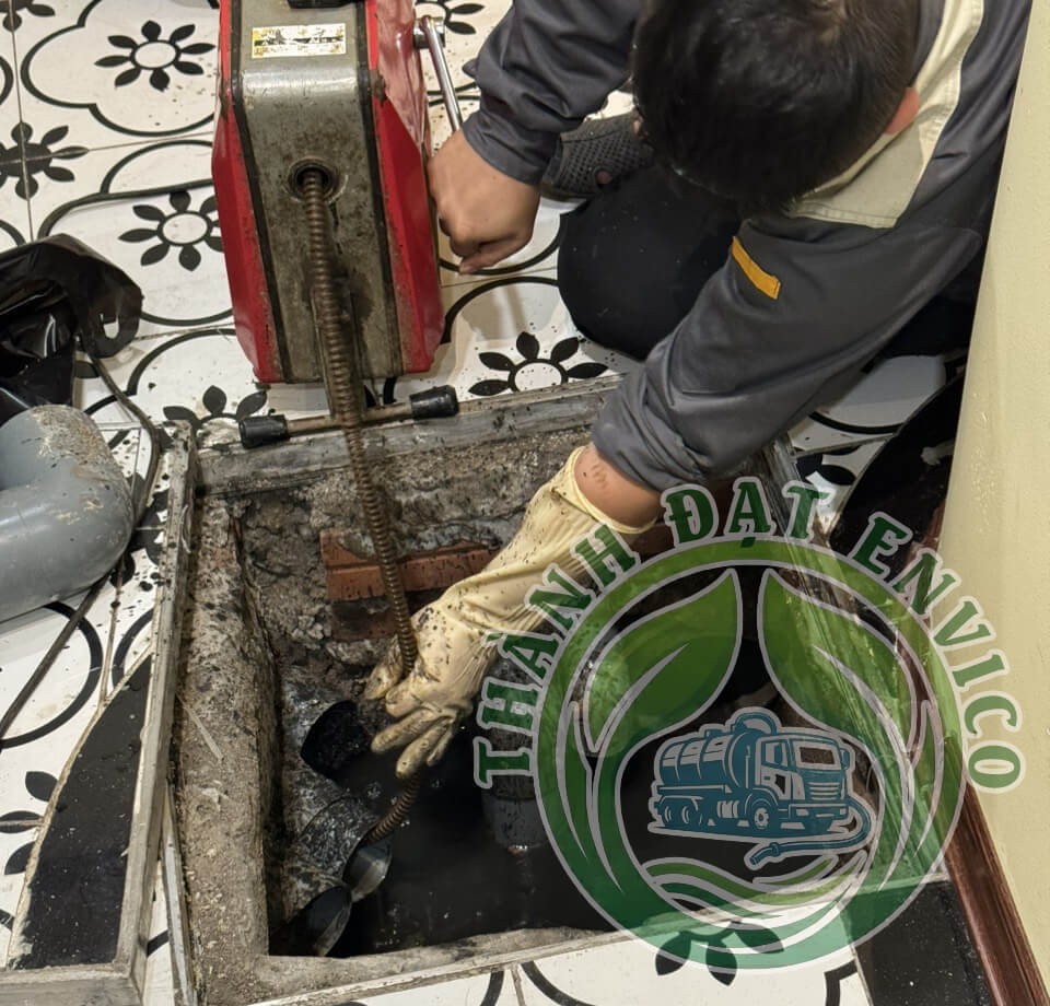 Dịch vụ thông tắc cống gần đây Thành Đạt Envico