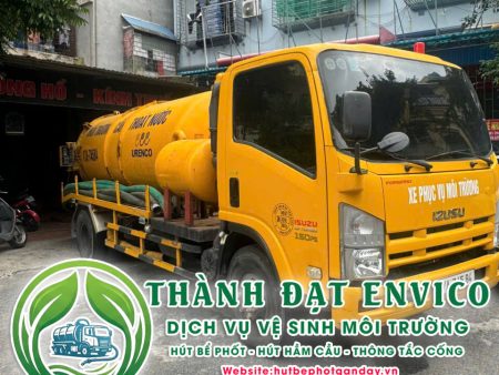 Dịch Vụ Hút Bể Phốt Gần Đây Thành Đạt Envico