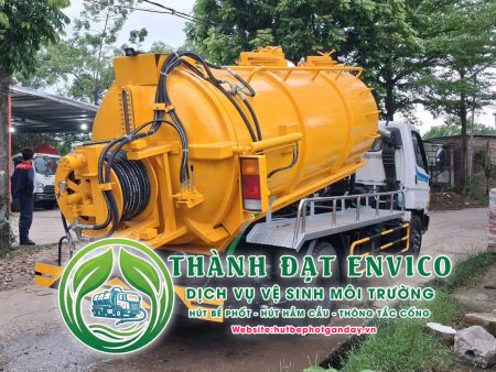 Dịch vụ Hút bể phốt gần đây Thành Đạt Envico