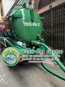 Dịch vụ Hút bể phốt gần đây Thành Đạt Envico