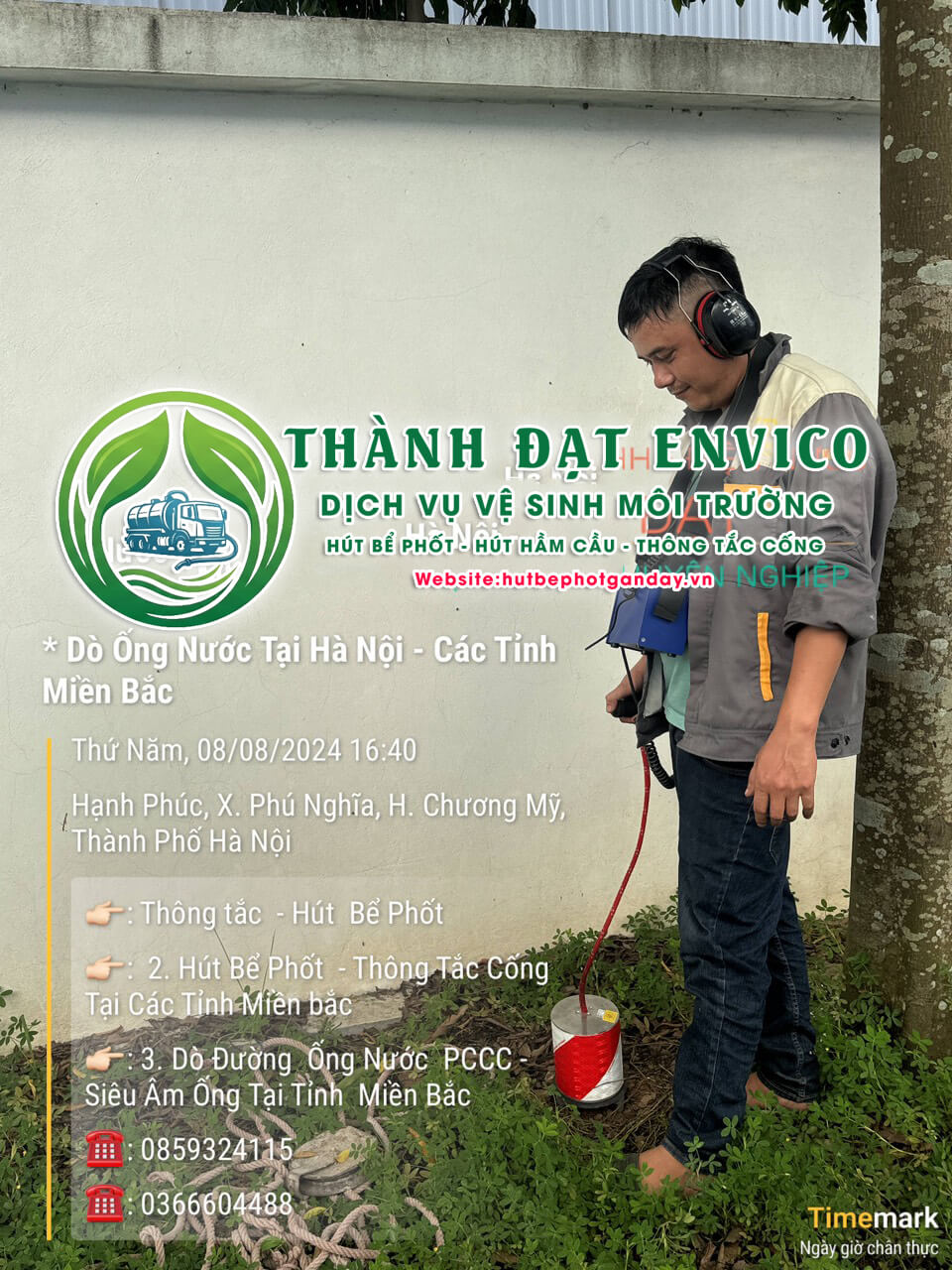 Dò Tìm Rò Rỉ Nước Hà Nội Gần Đây? Gọi Thành Đạt Envico – Không Đục Phá, Xác Định Chính Xác