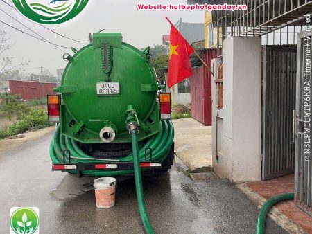 Hút bể phốt tại Bắc Ninh gần đây giá rẻ