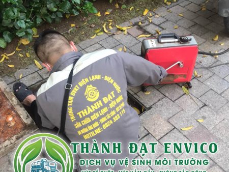 Dịch Vụ Thông Tắc Cống Thành Đạt Envico Chuyên Nghiệp – Xử Lý Triệt Để 100%